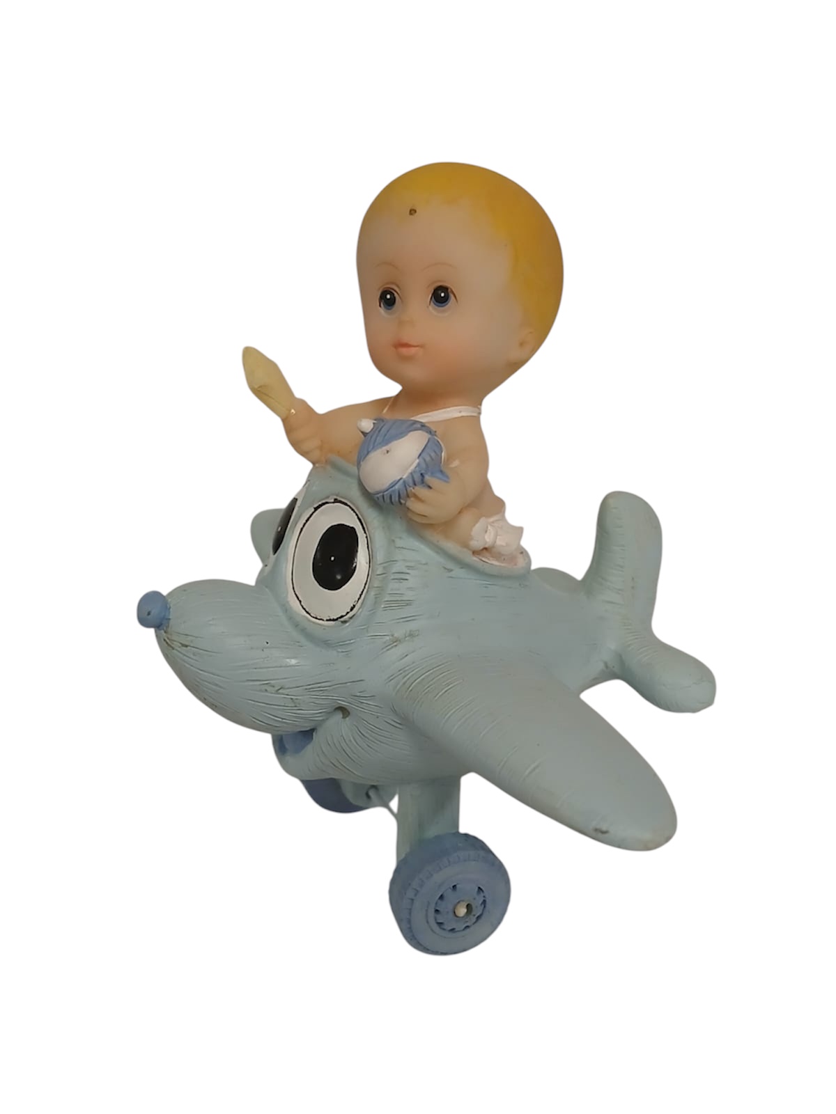 FIGURINE XL BEBE DANS AVION 1
