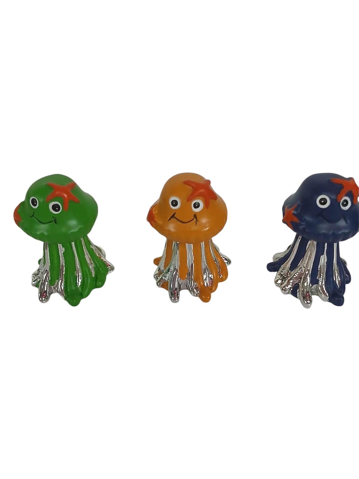 3 figurines bebe meduses