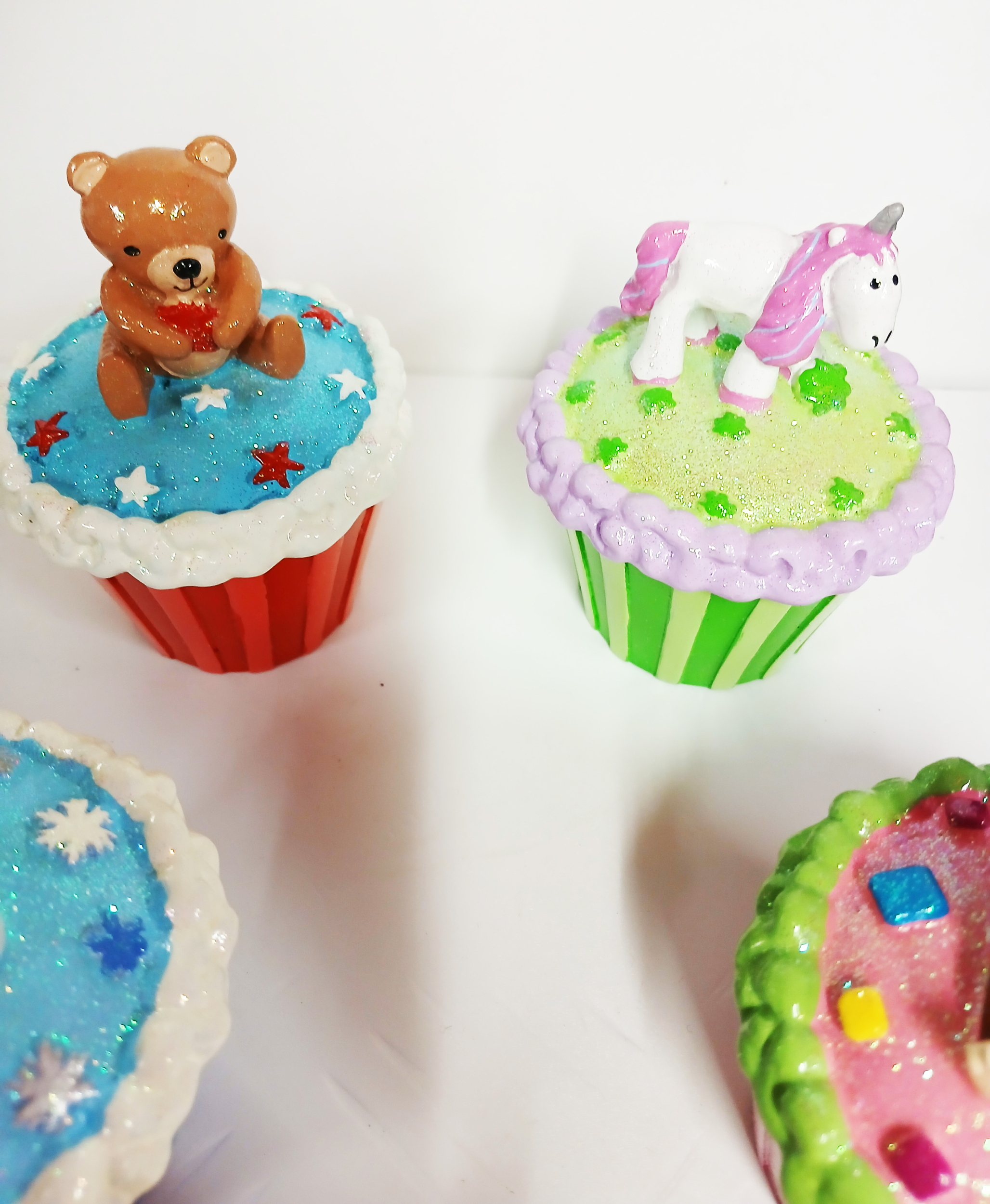 CUP CAKE DRAGEE BONBON RESINE 4
