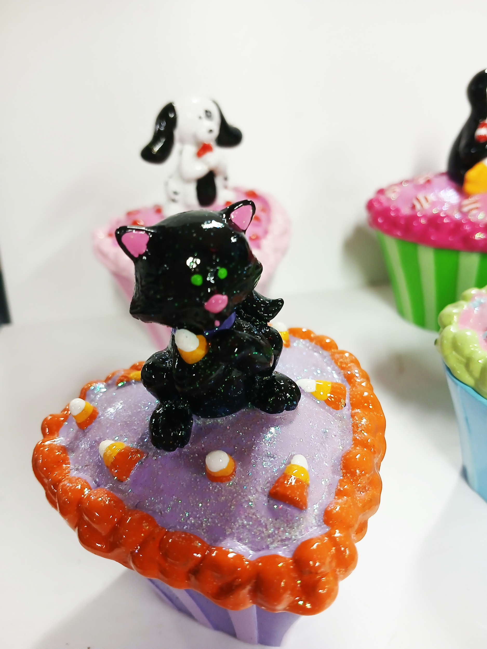 cup cake coeur dragee animaux 2