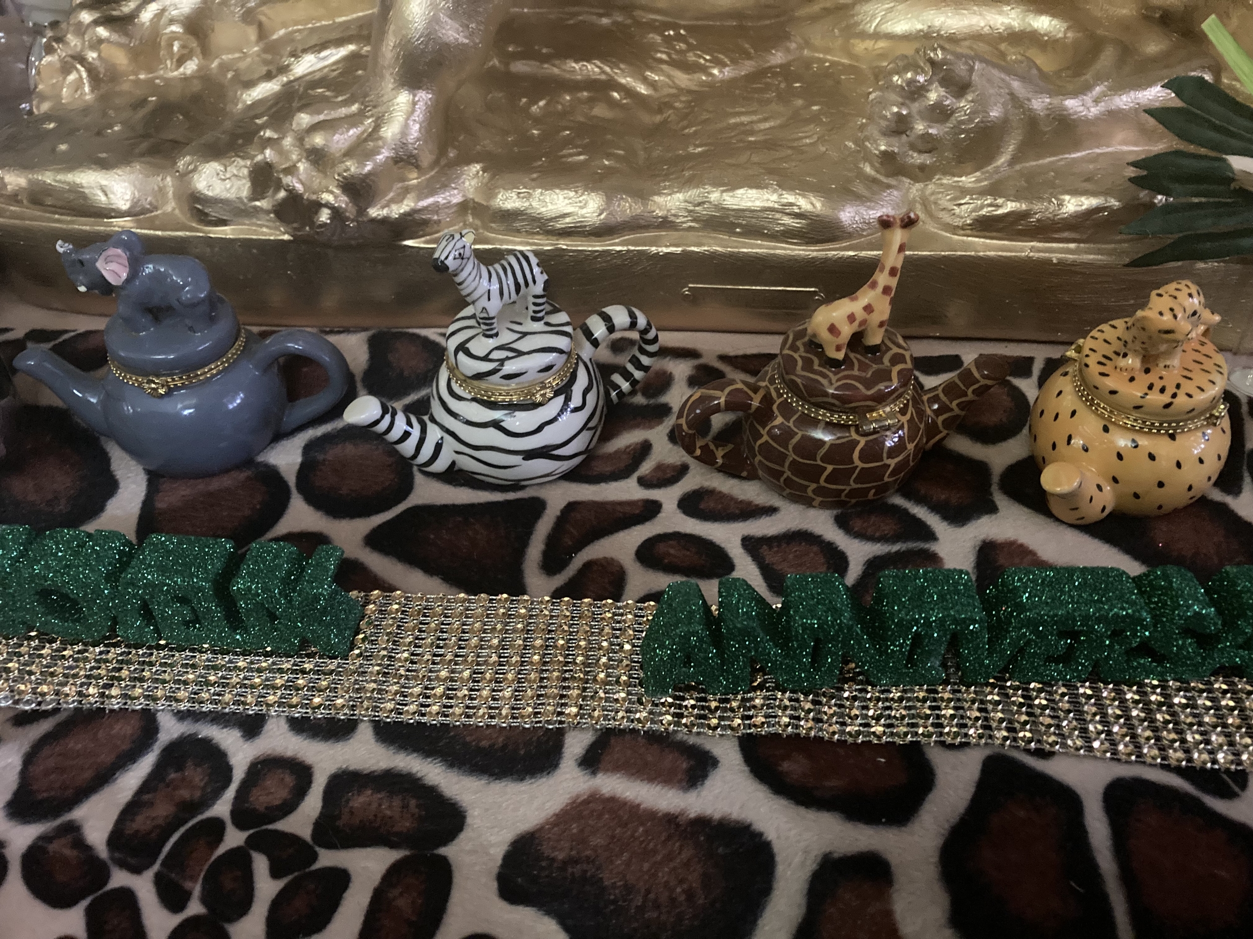 pochons dragees theme jungle safari 2