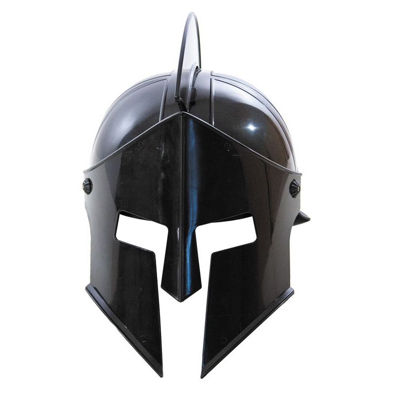 casque gladiateur noir
