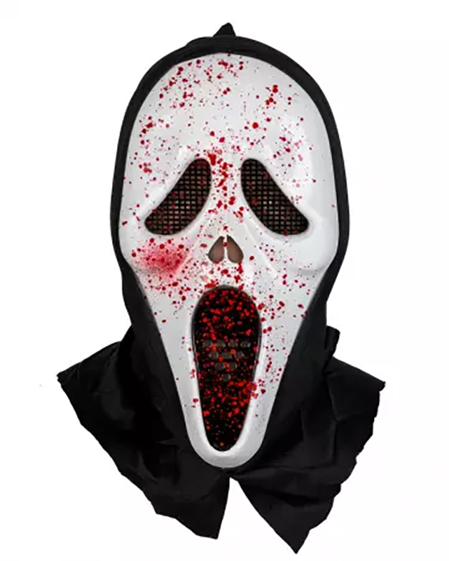 MASQUE PVC ADULTE SCREAM ENSANGLANTE