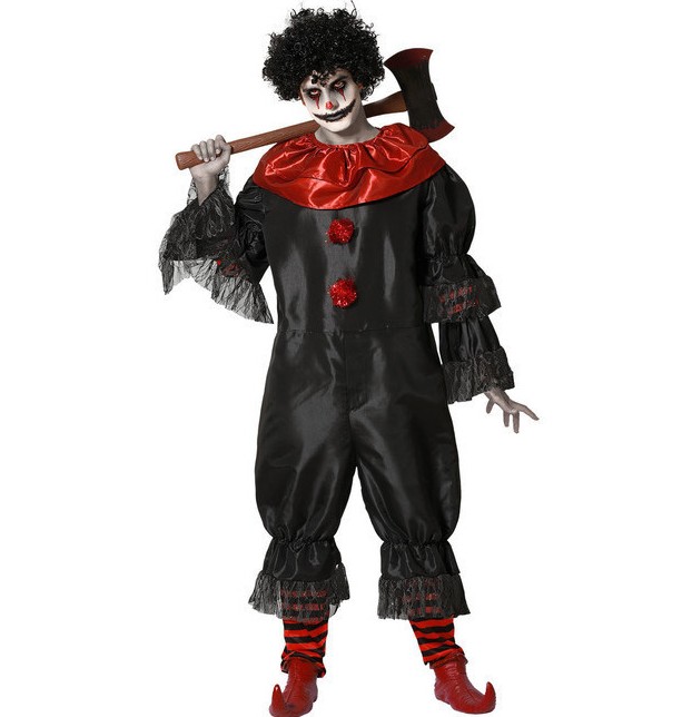 DEGUISEMENT CLON TUEUR NOIR ET ROUGE 1