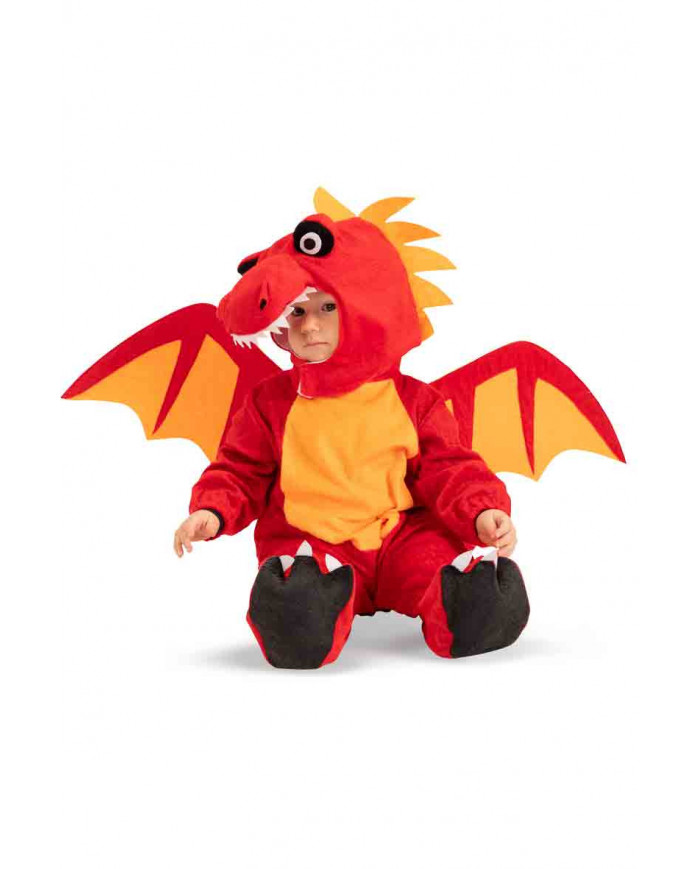 DEGUISEMENT BEBE DRAGON ROUGE 1