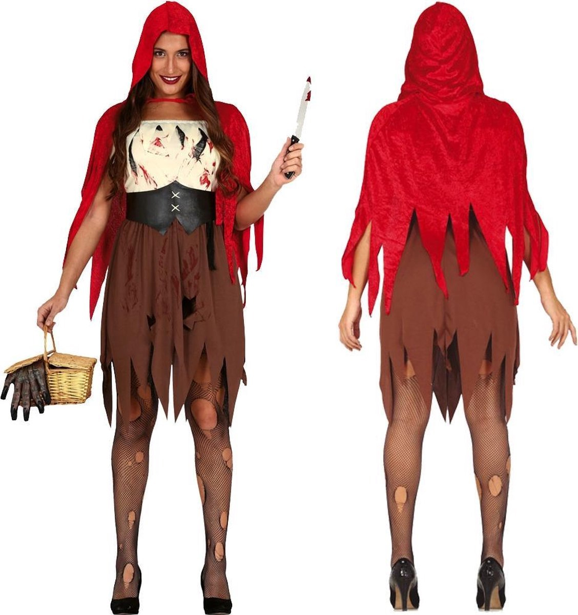 deguisement chaperon rouge zombie 1