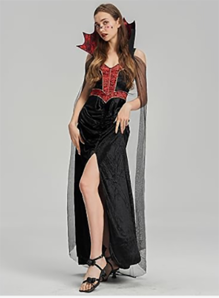 ROBE GOTHIQUE VAMPIRE FEMME 1
