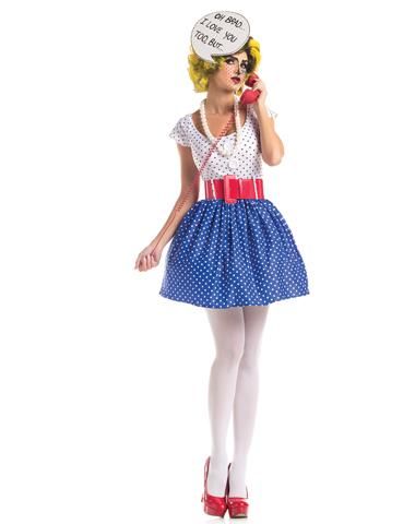 deguisement robe pop art