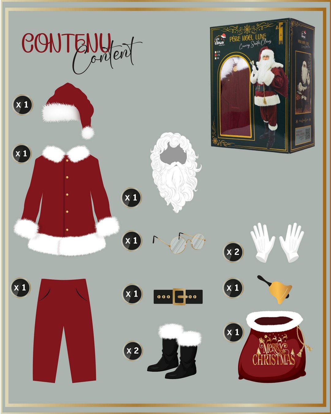 deguisement pere noel luxe 3