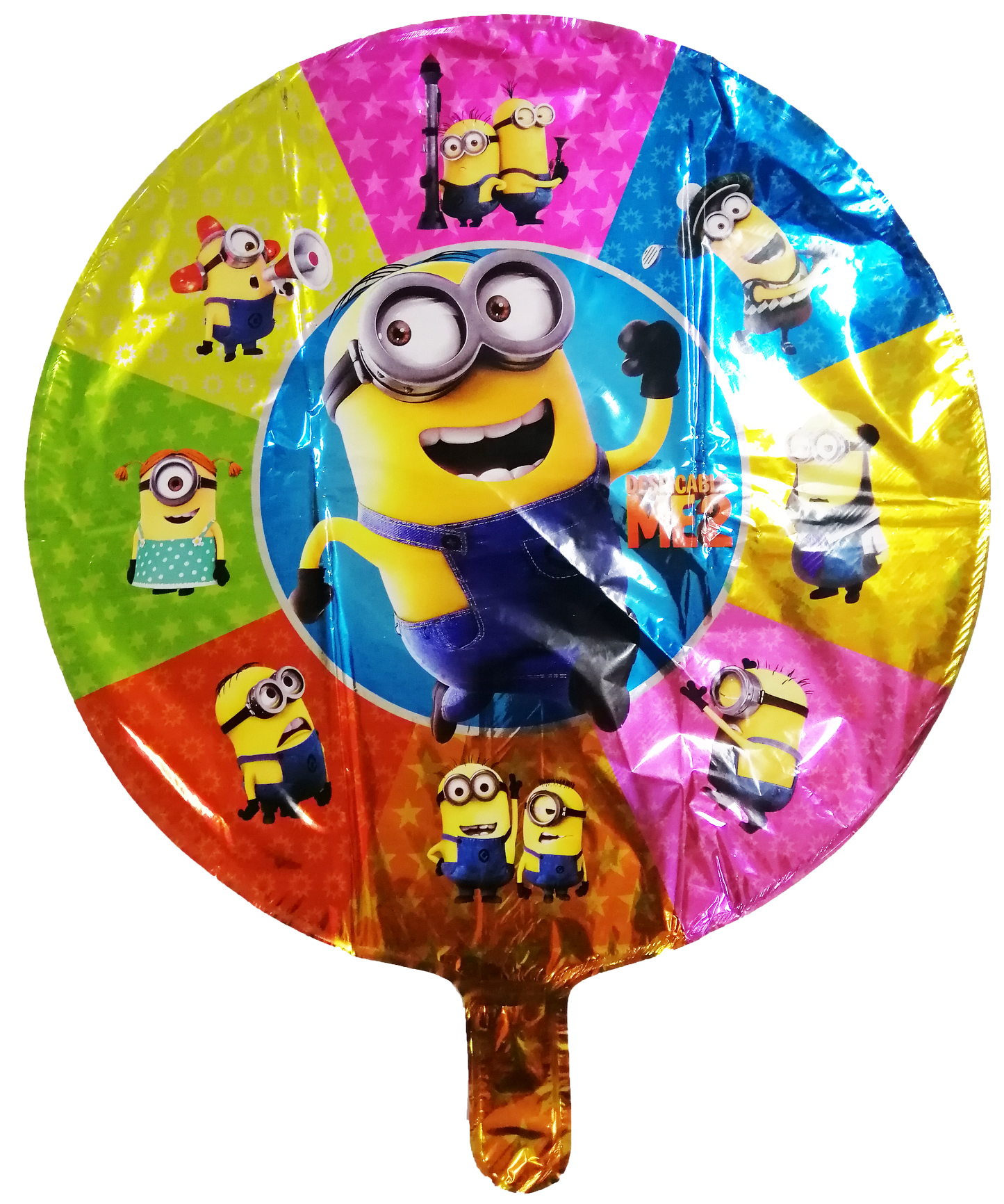 ballon mylar aluminium minion 45 cm