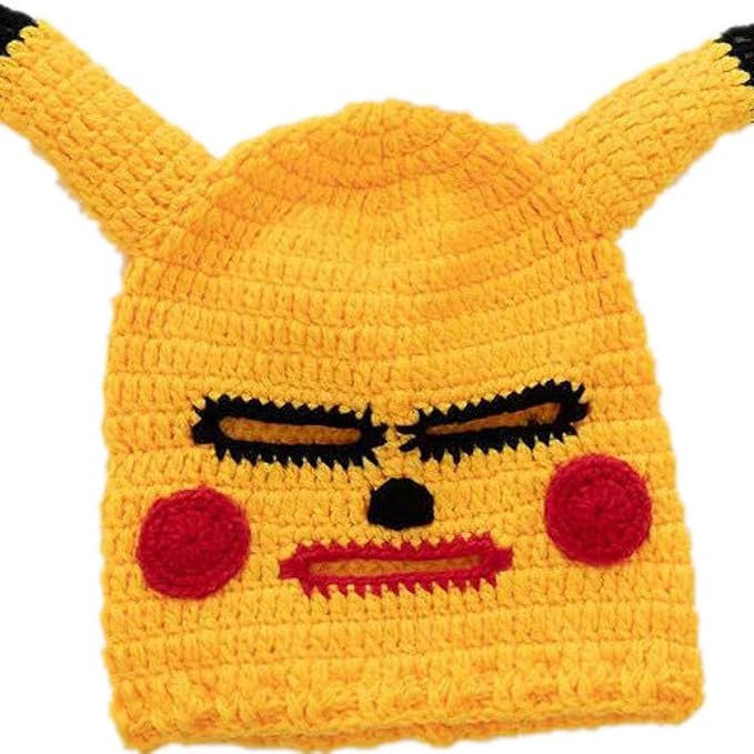 cagoule crochet pikachu