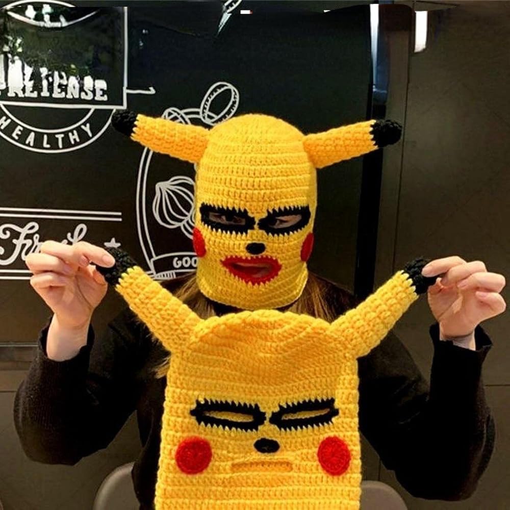 cagoule crochet pikachu 1