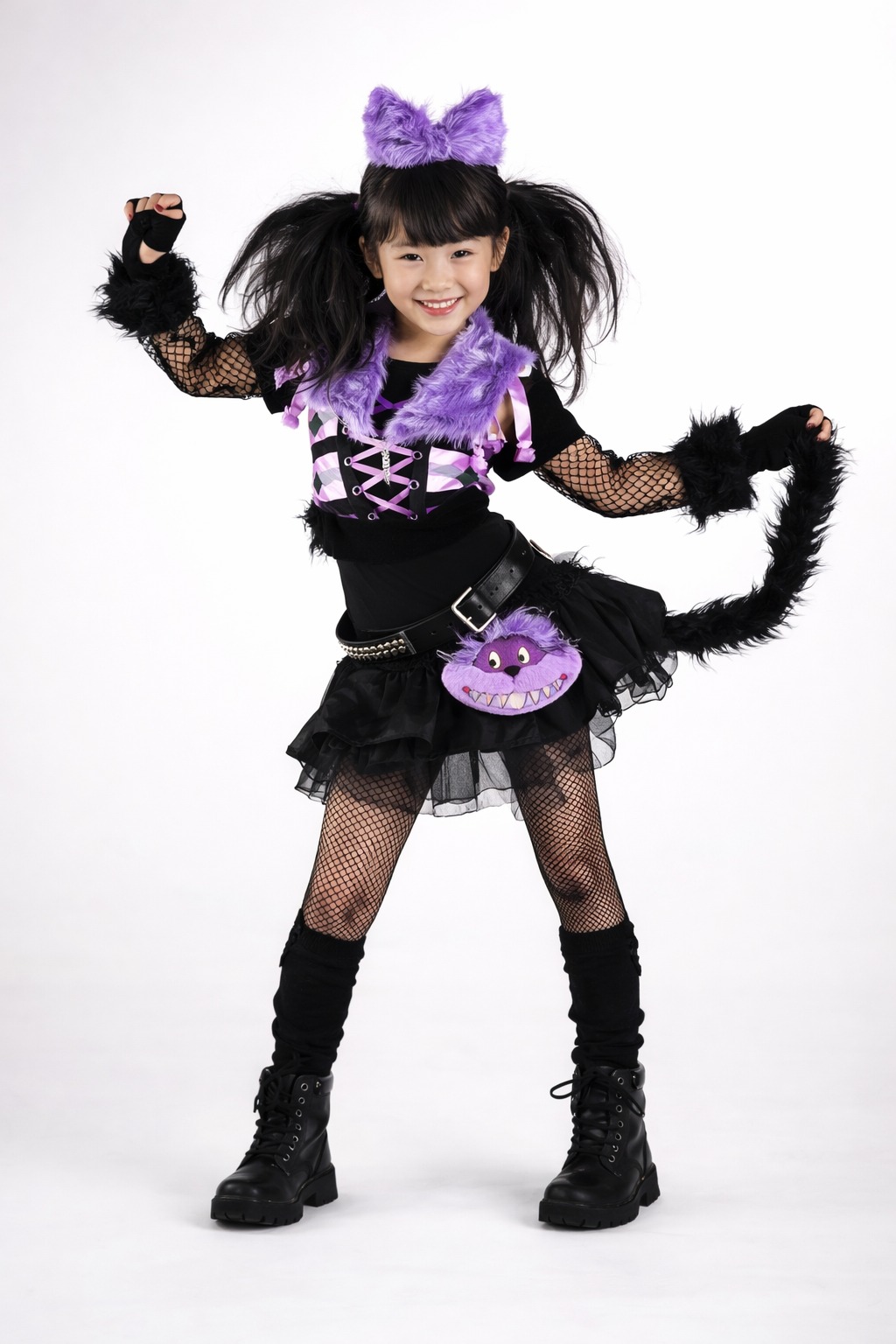 deguisement chat alice cheshire enfant