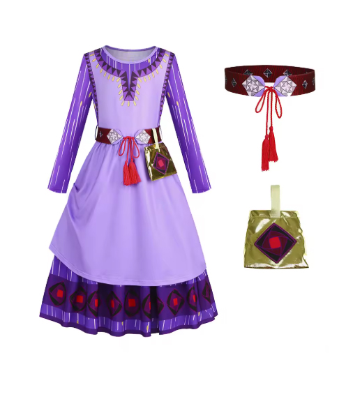 DEGUISEMENT ASHA DE WISH DE DISNEY