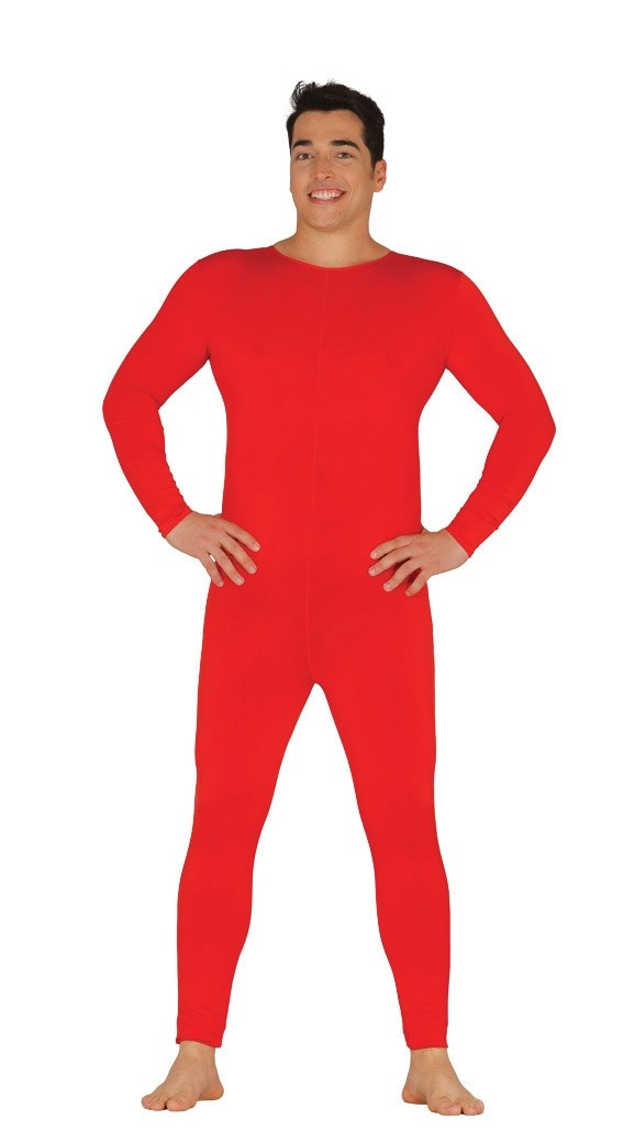 COMBINAISON JUSTAUCORPS ROUGE HOMME
