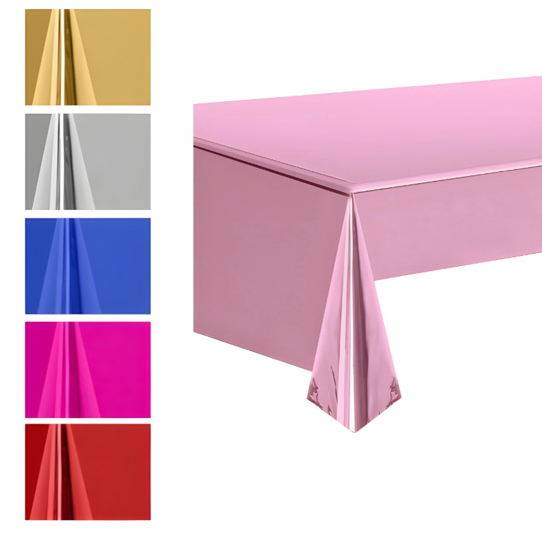nappe metallisee rose