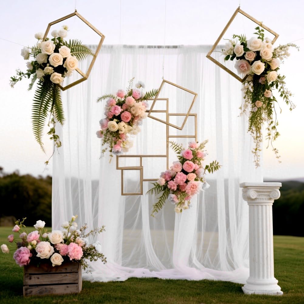 TISSU ORGANZA BLANC 1
