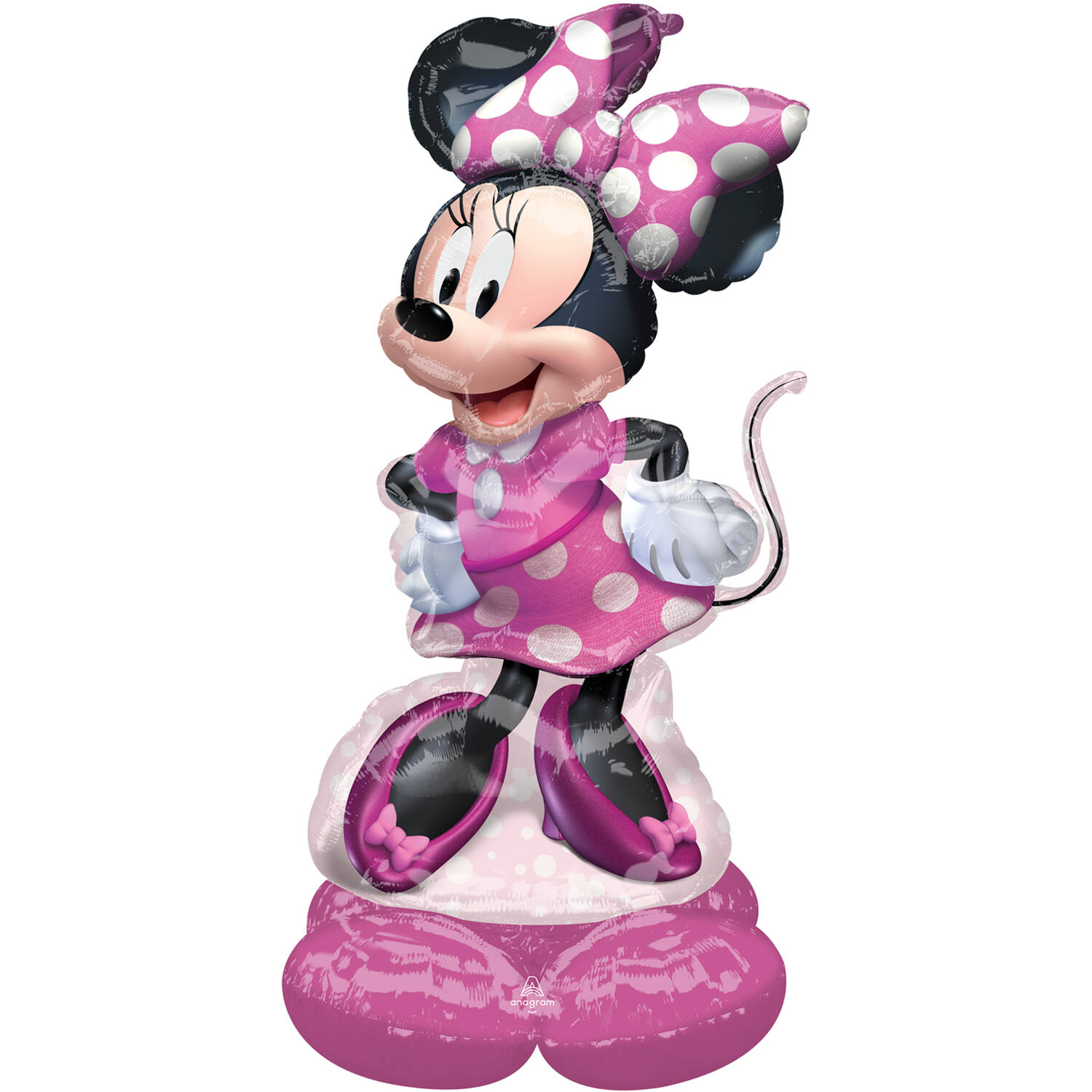 BALLON AIRLOONZ MINNIE ROSES 121 CM