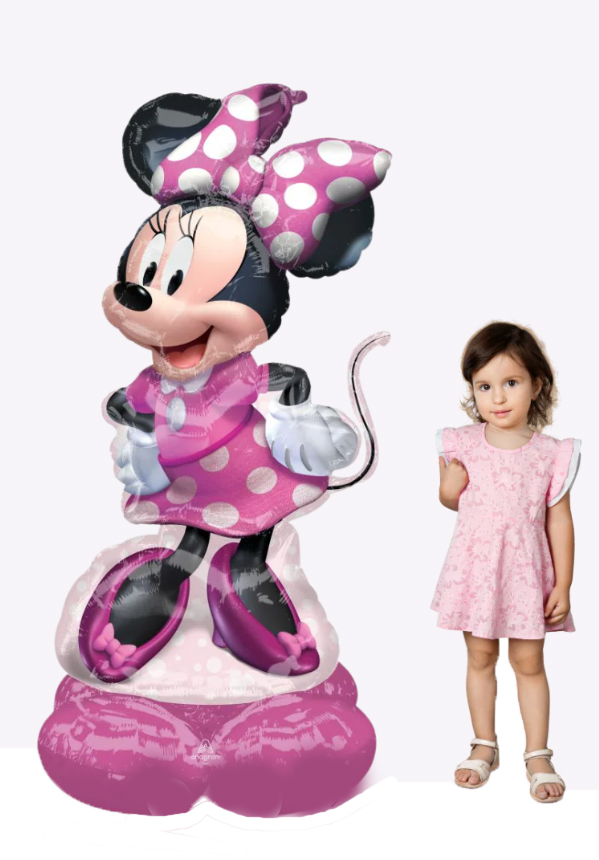 BALLON AIRLOONZ MINNIE ROSES 121 CM X 81