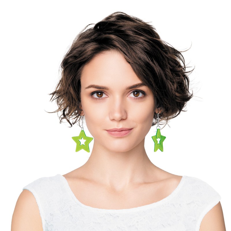 boucles-d-oreilles-neon-star-x2-vert