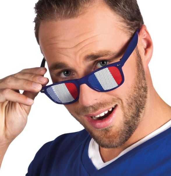 lunettes tricolores France