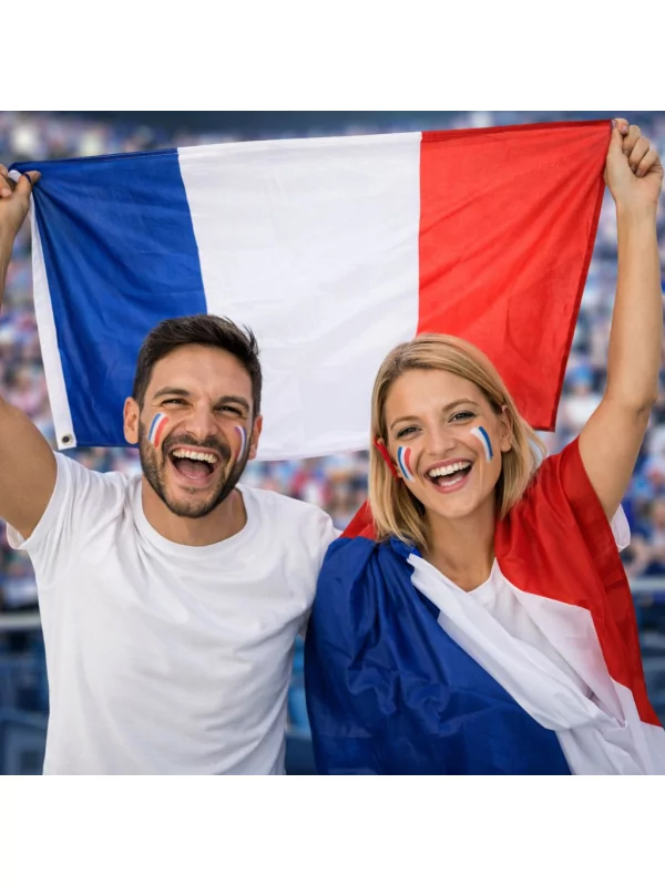 DRAPEAU FRANCE 60 X 90 CM