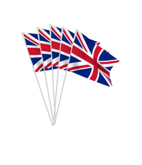 10  drapeau 10x 16 cm union jack