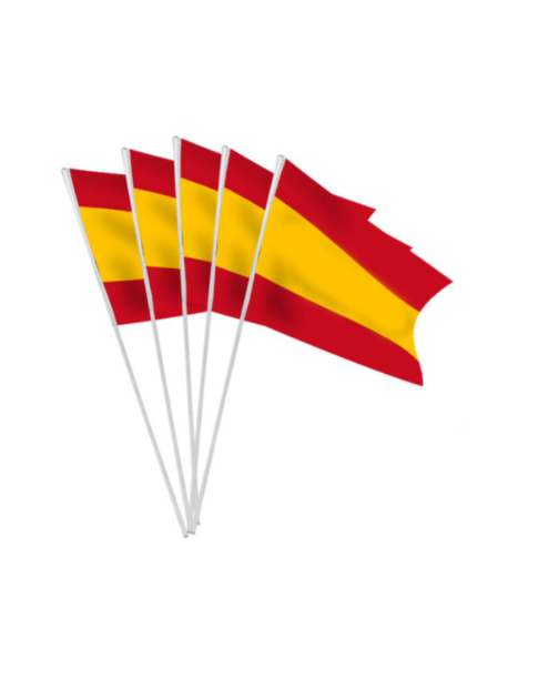 10 drapeaux 10 x 16 cm espagne