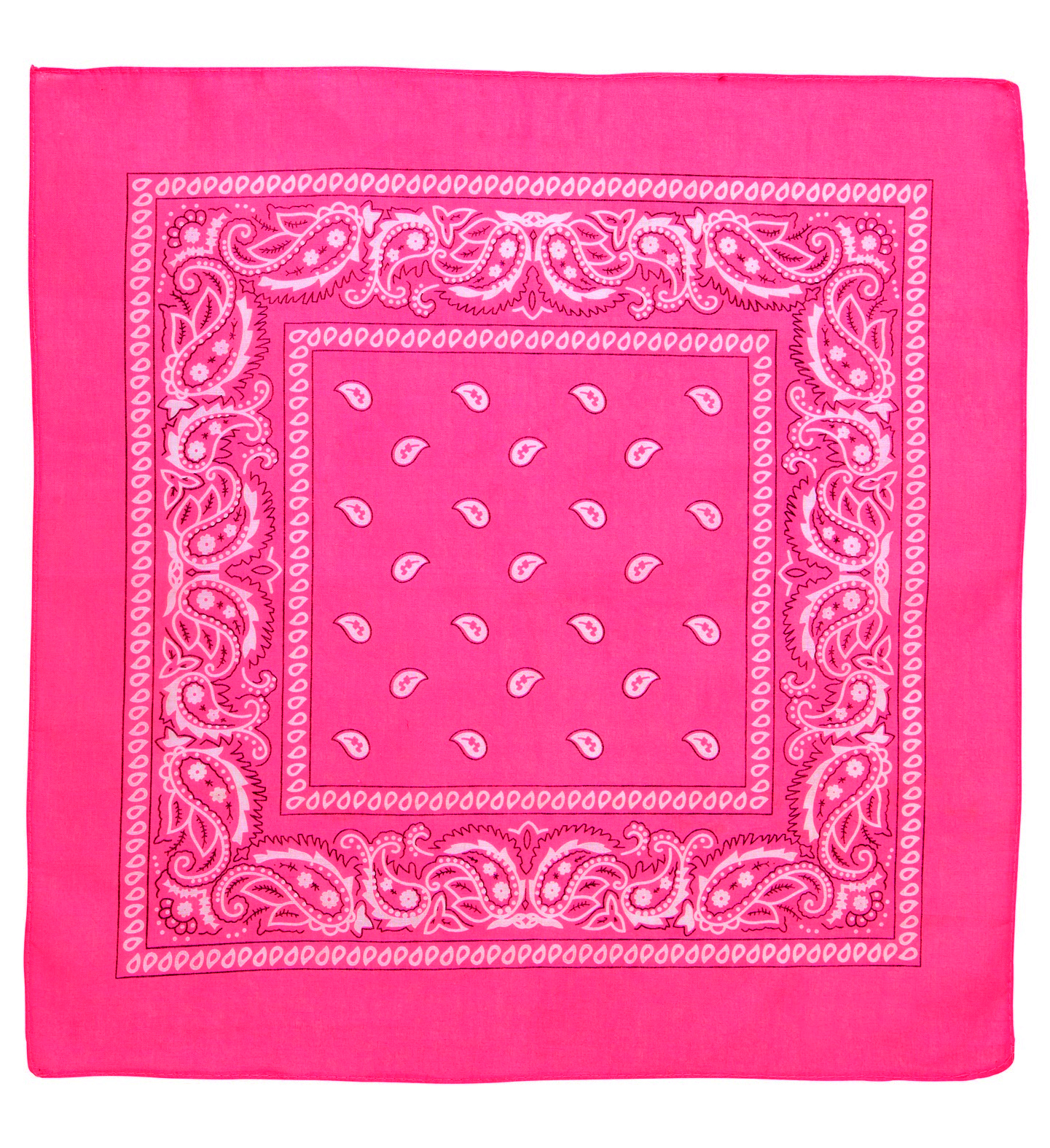 bandan coton fuchsia