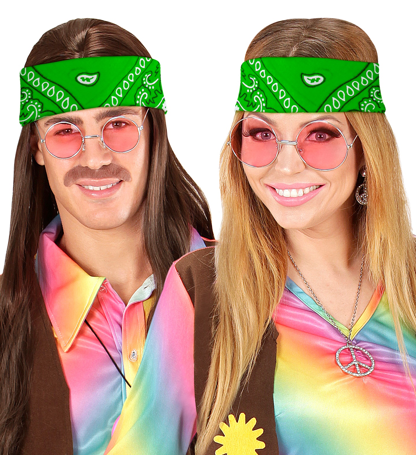 bandana coton vert 3