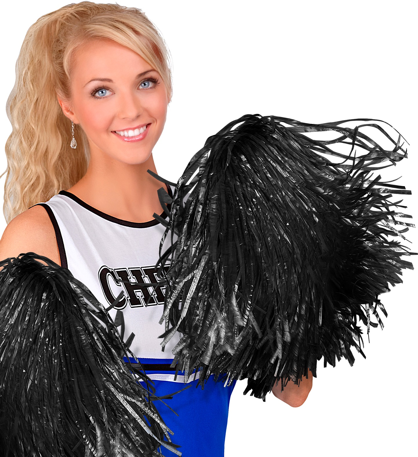 POMPON CHEELEADER NOIR