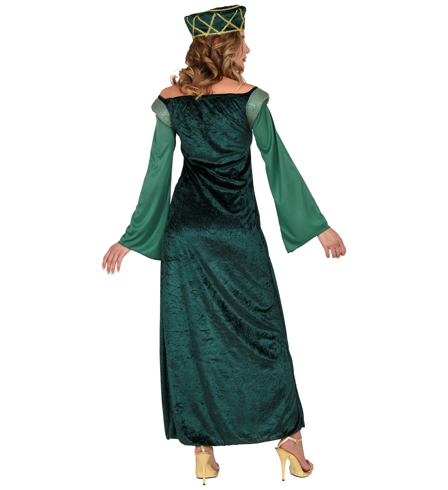 ROBE MEDIEVALE VERTE 2