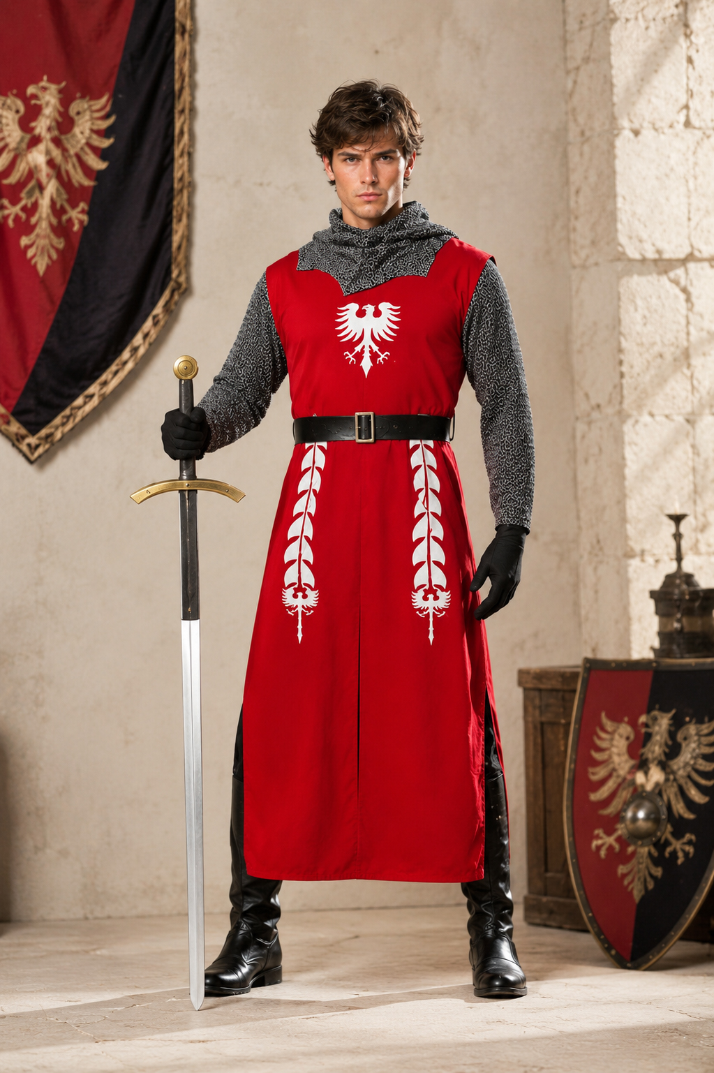 deguisement chevalier roi arthur