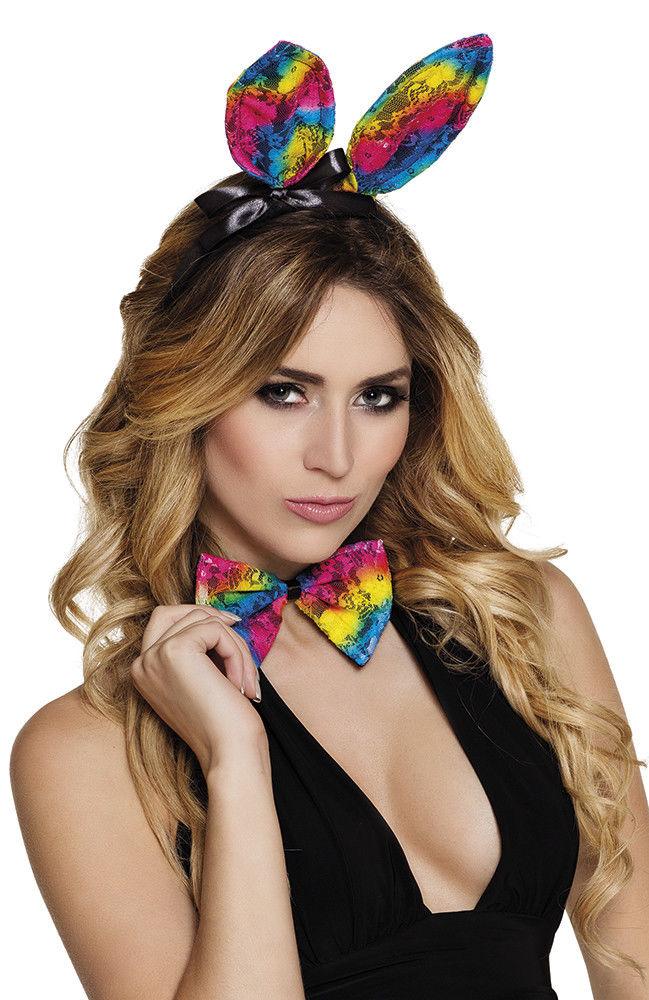 KIT LAPIN RAINBOW DENTELLE