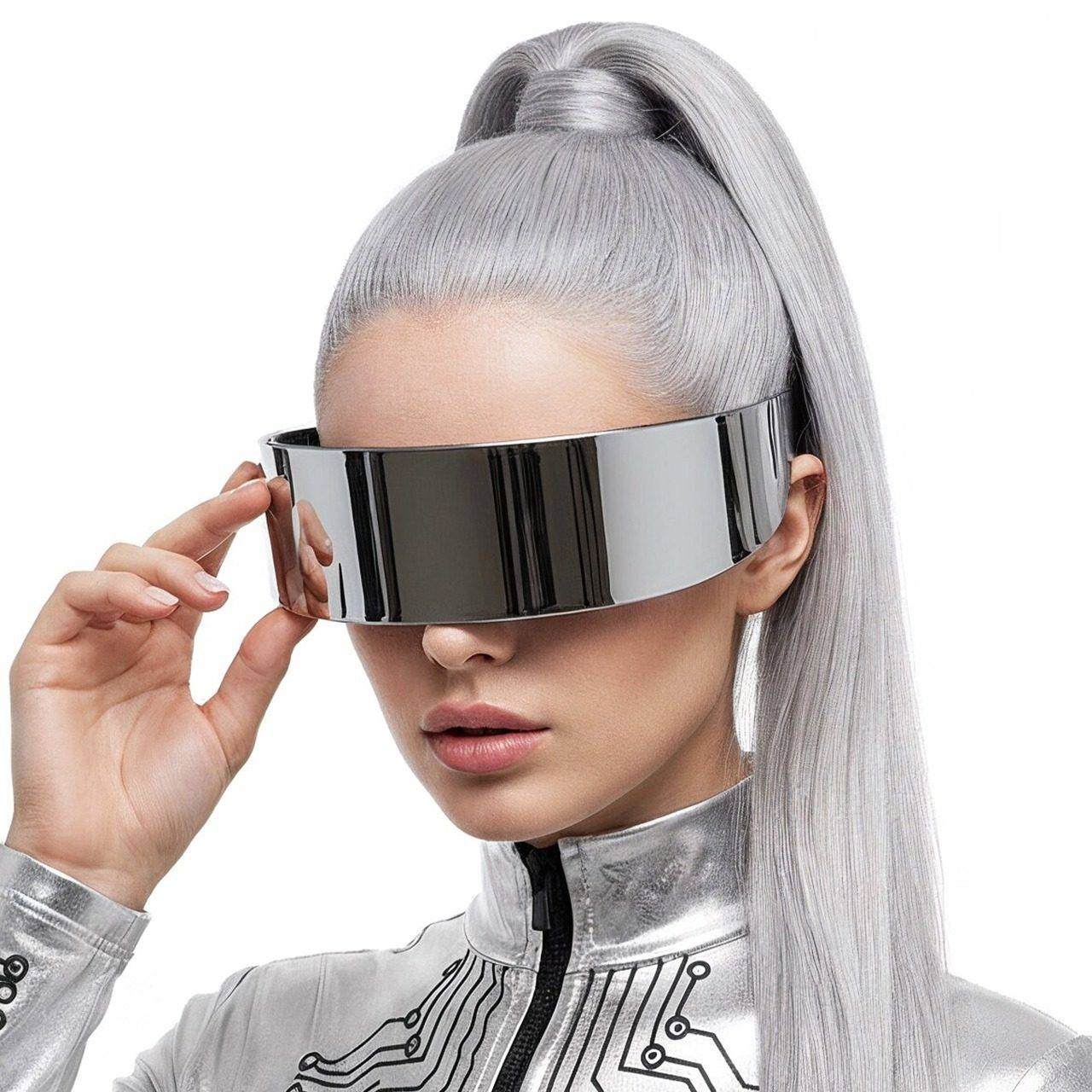 LUNETTES COSMIQUE ARGENT