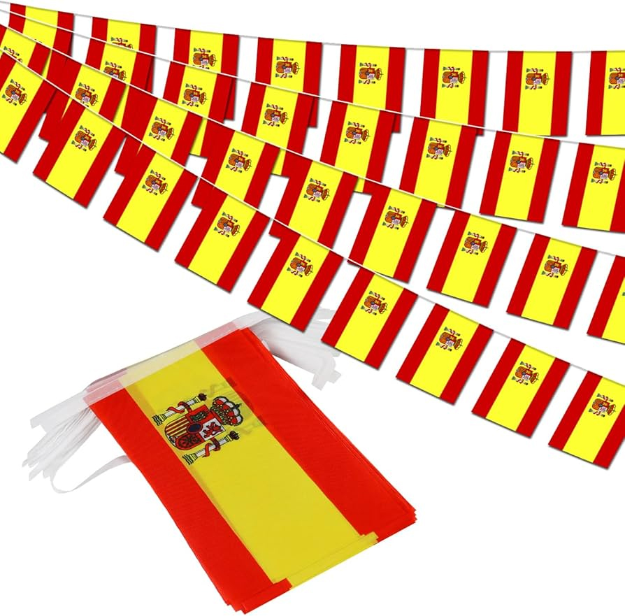 guirlande drapeau espagne