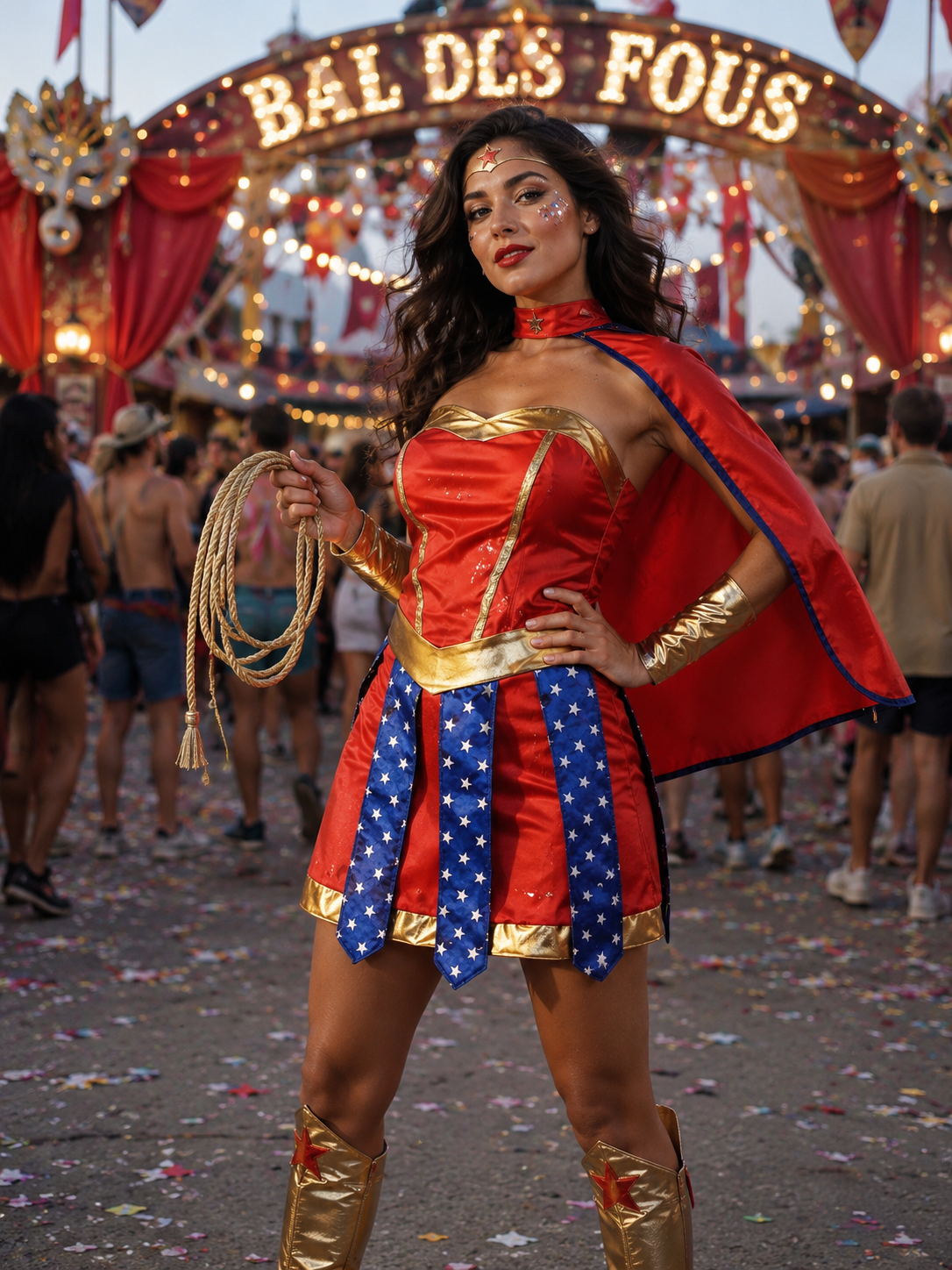 DEGUISEMENT SUPER HEROINE WONDER WOMAN
