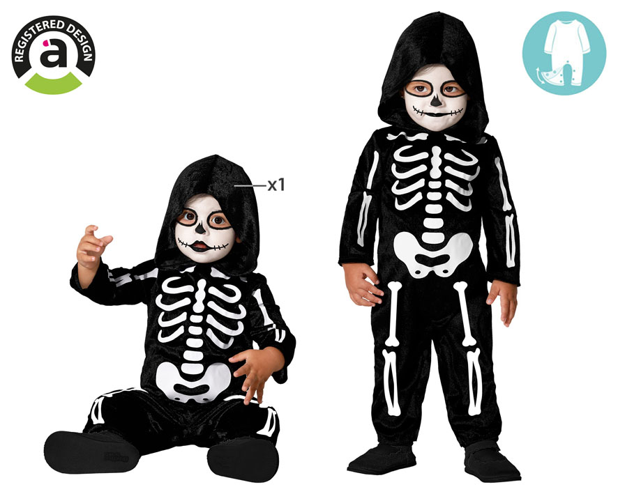 deguisement bebe squelette halloween