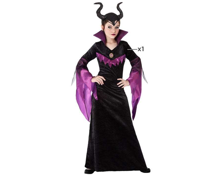 deguisement halloween enfant robe malefique