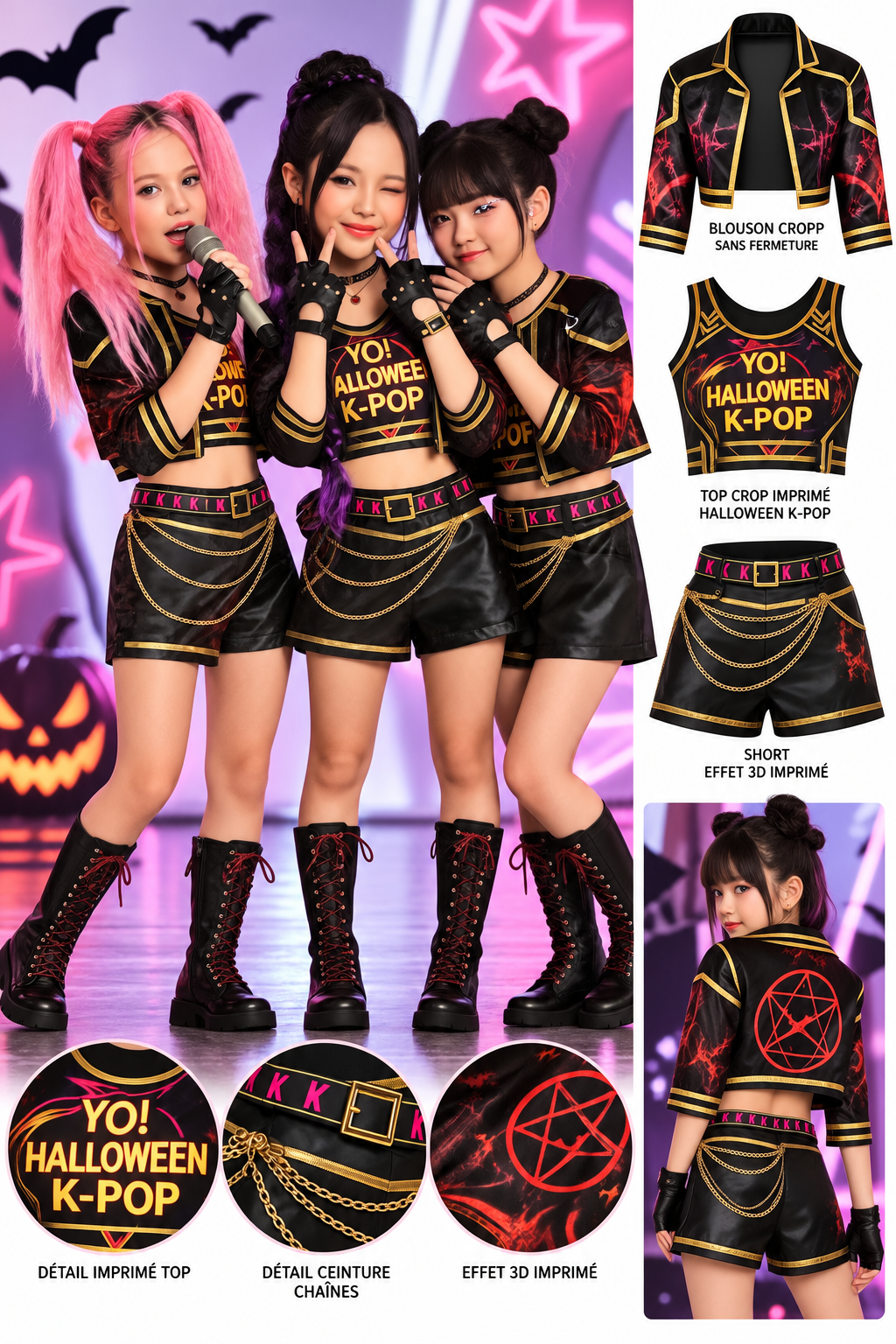 deguisement kpop halloween enfant 1