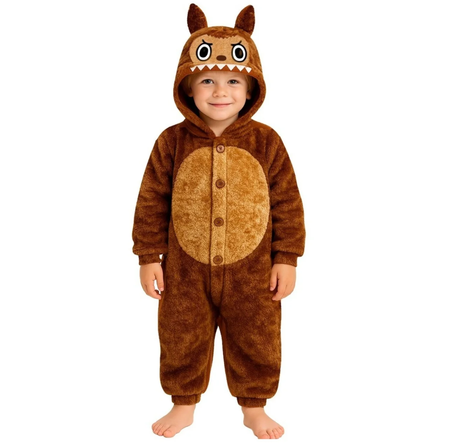DEGUISEMENT LABUBU ENFANT MARRON