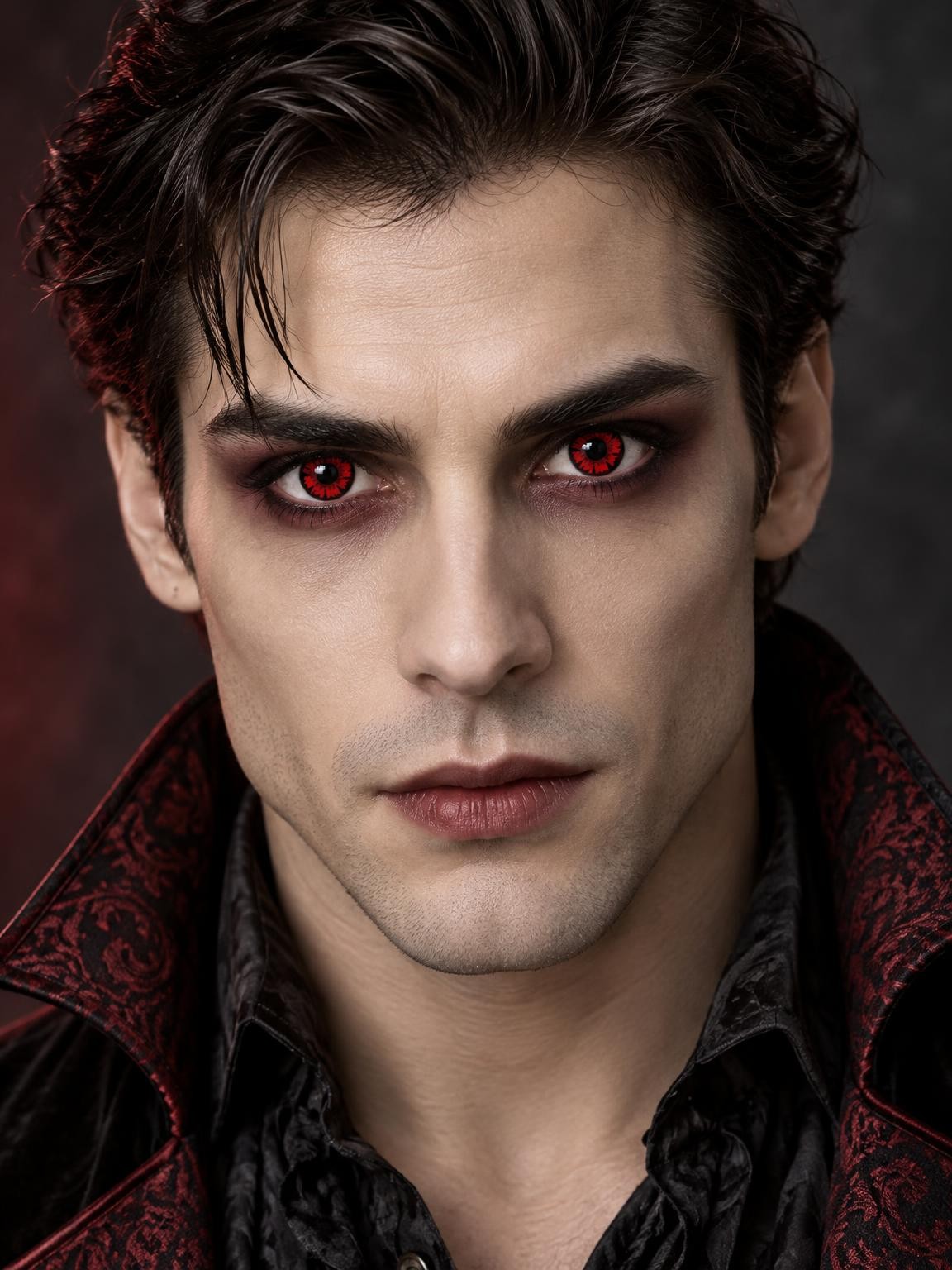 lentilles-bella-portrait-halloween-face