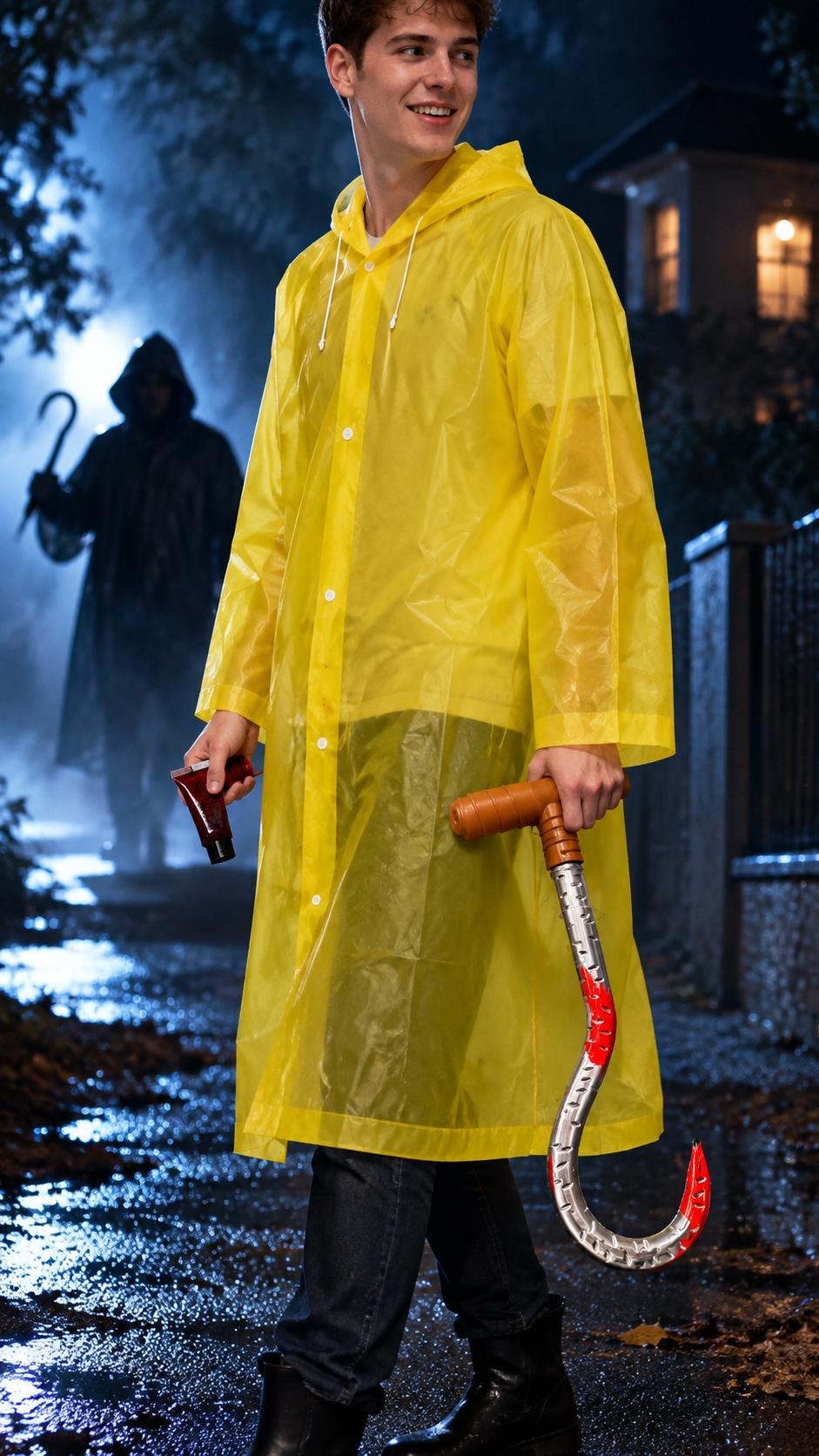 kit cire jaune halloween