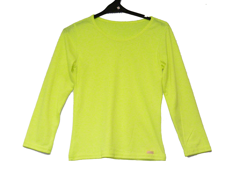 tee-shirt-enfant-jaune-fluo-z