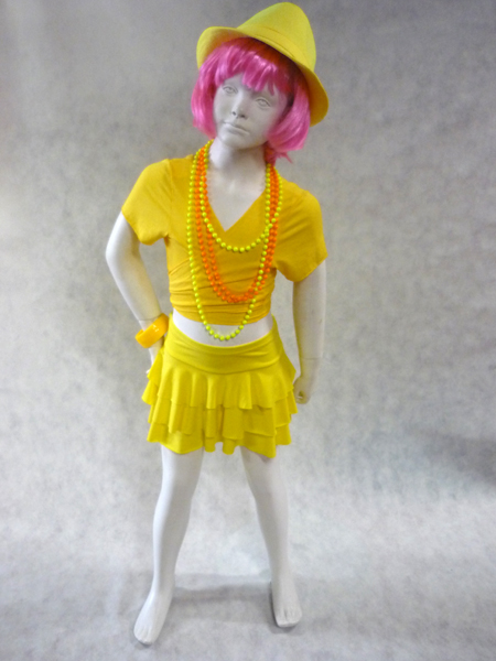 mini-jupe-danse-enfant-jaune-z