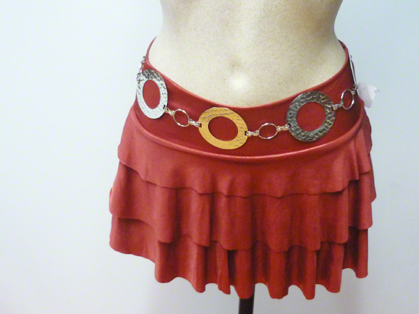 jupe-volant-metallise-rouge-z