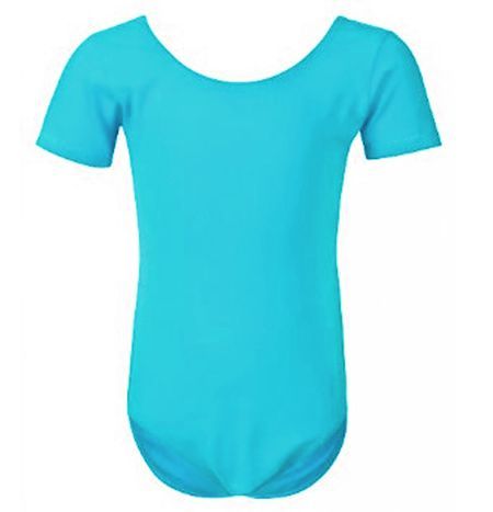 justaucorps-turquoise-manche-courte-z