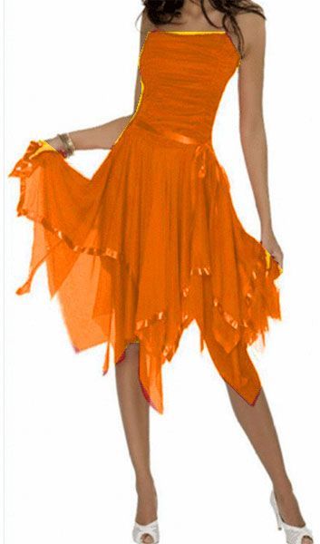 robe-de-danse-salsa-orange-z