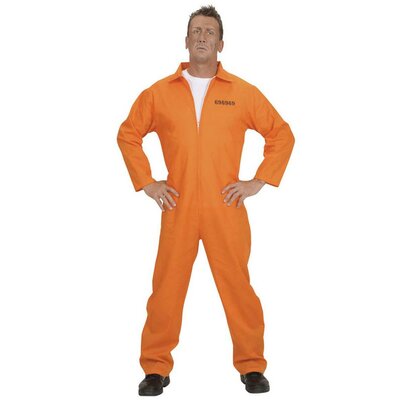 DEGUISEMENT PRISONNIER ORANGE HOMME
