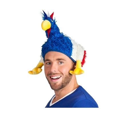 CHAPEAU DE POULET TRICOLORE SUPORTER